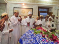 88th Urs Mubaarak of Maulaa Fakhruddin saheb (aq) at Bustaan-e-Badri - Faatehah Khwaani in Rawzah Mubaarakah